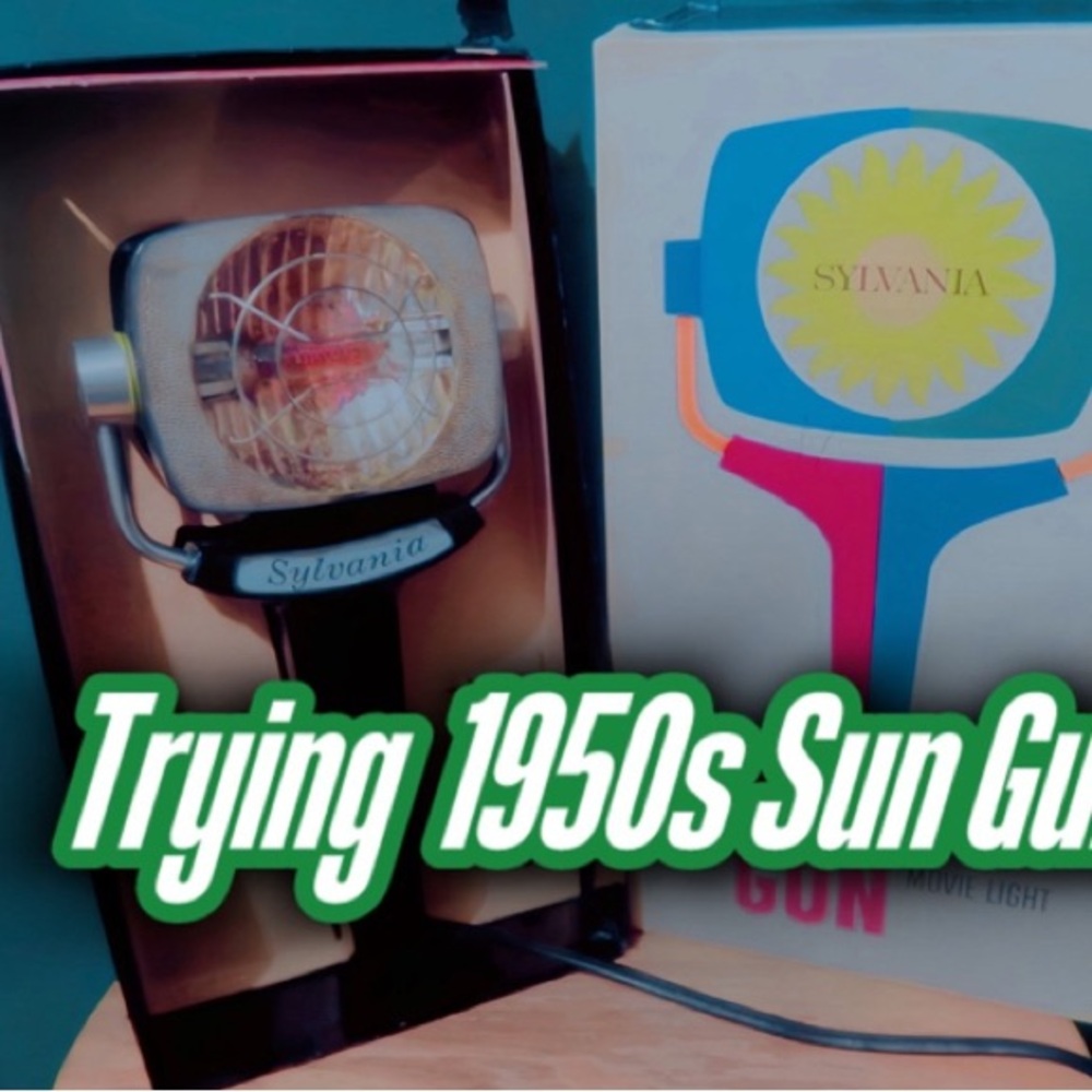 Sun Camera I Movie Light Sylvania Vintage with Box